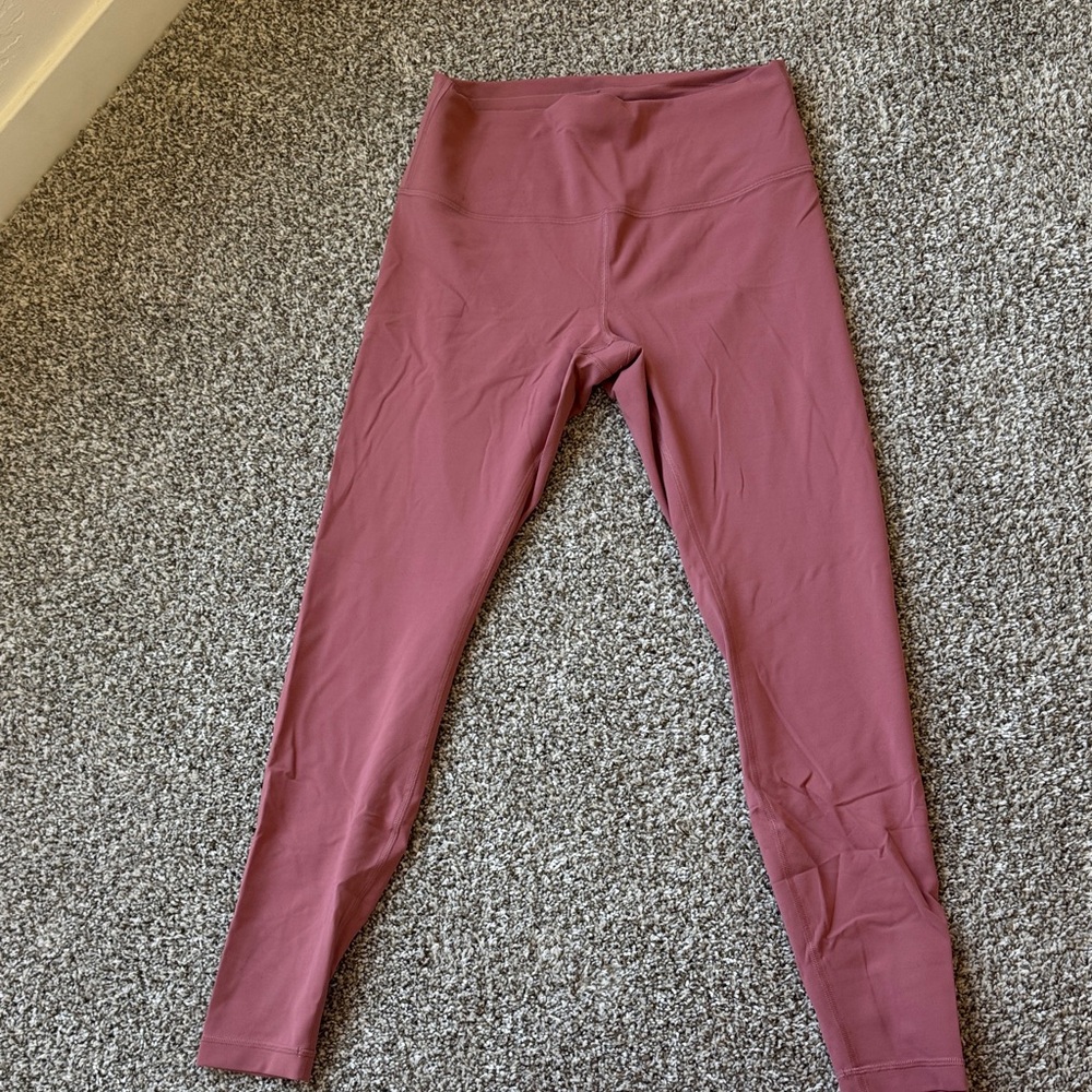 Lululemon Athletica Mauve Leggings